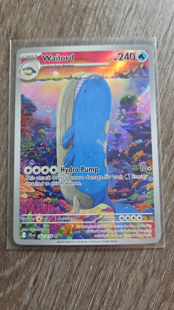 Wailord - 162/159 (Journey Together) voorkant
