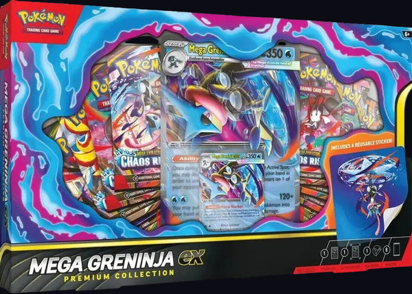 PokÃ©mon TCG Mega Greninja ex Premium Collection